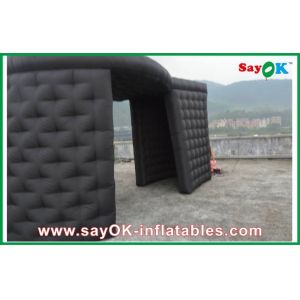 Inflatable Tents For Nightclub Parties Black Ourdoor Inflatable Air Tent 210D