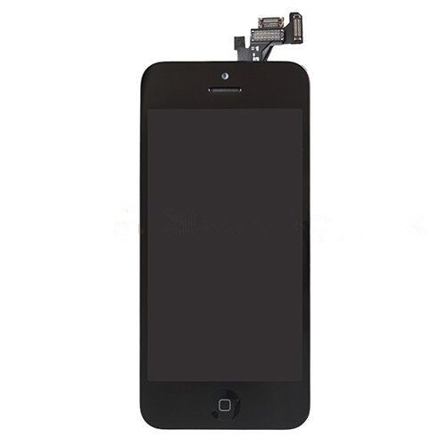 Quality For Longteng iPhone 5 LCD and Digitizer Assembly with Frame and Home Button - Black - Grade P for sale