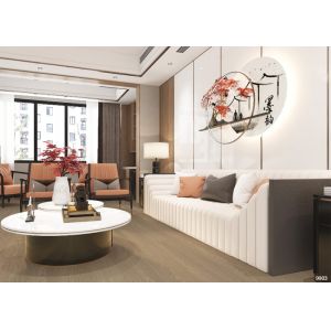 Synchronized Luxury Vinyl Click Flooring EIR Water Resistant Rigid Core