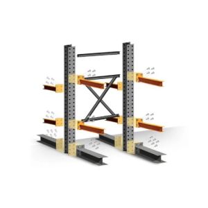 12000mm Height Industrial Storage Rack / Adjustable Cantilever Shelving Systems