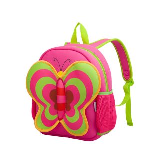 Yellow 3D Butterfly Backpack Toddler , Cute Animal Backpacks 440g