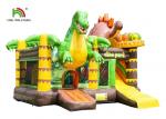 Customized Size Dinosaurs Inflatable Bounce House / Toddler Bouncy Castle With
