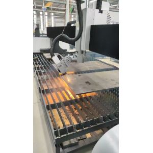 High-Power Laser Cutter for Thick Plates Large Format Fast Cutting