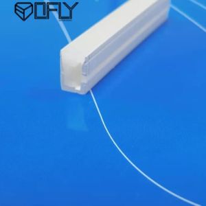 Recessed Flexible Neon Light Rope 6.5*13mm Bendable Silicone Tubing For LED