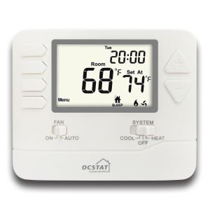 LCD Display Programmable Room Thermostat with Temperature Control and Multiple