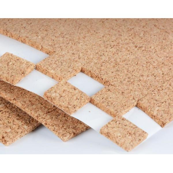 Quality Sticky Transportation Protective Cork Pads for Glass or Mirror with PVC foam 30x30mm by Roll or Sheet for sale