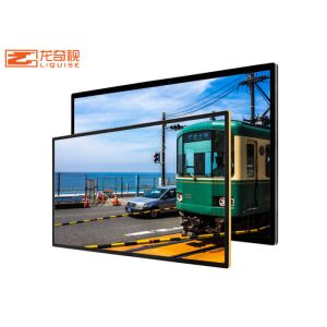 32 55 65 Inch Wall Mounted Advertising Display For Elevator