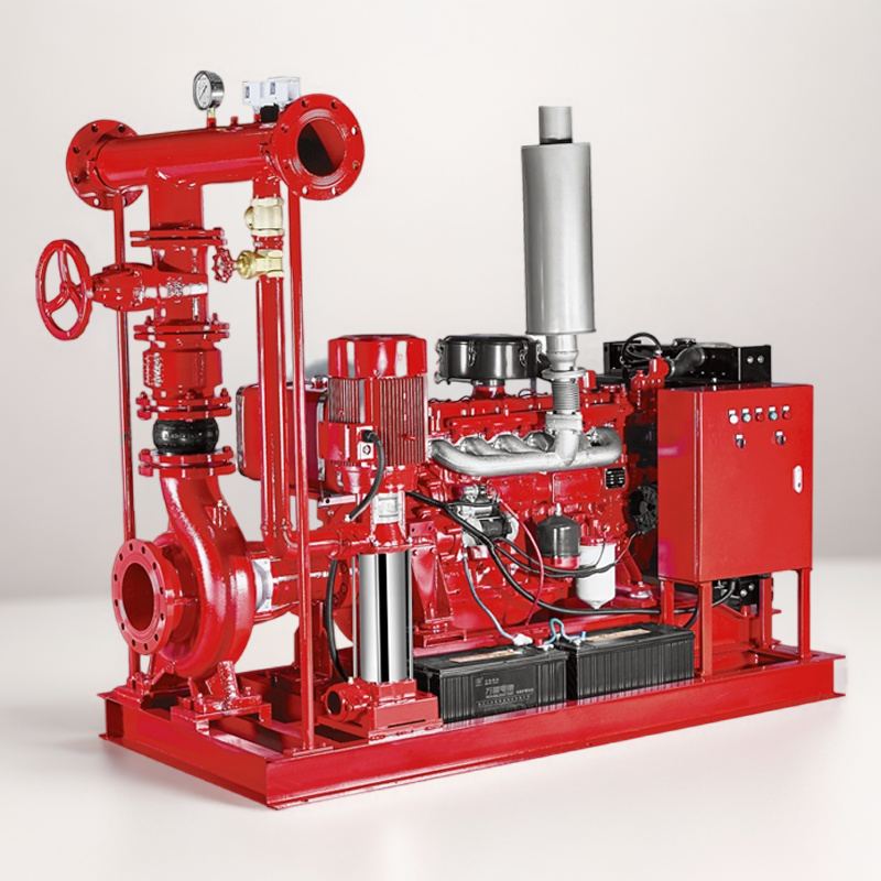 Diesel Engine Fire Pump System 2000GPM with Jockey Pump