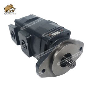 Double Gear Pump 14561971 Iron Cast for Volvo EC330B EC360B EC360C Excavator