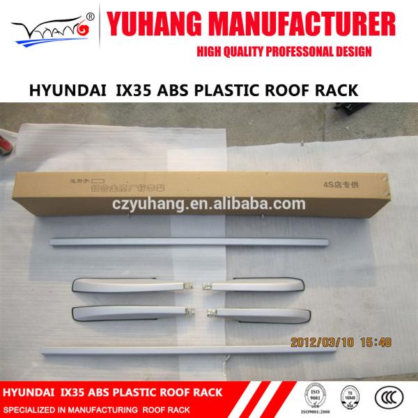 C122 HIGH QUALITY ROOF RAILS SIDE RAILS FOR HYUNDAI IX35 (PLASTIC BASE)