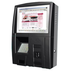 High Resolution Wall Mounted Kiosk , Custom Self Service Check In Kiosk