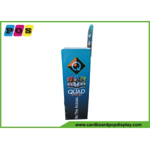 Beverage Stable POP Cardboard Merchandising Displays With Four Shelves FL032