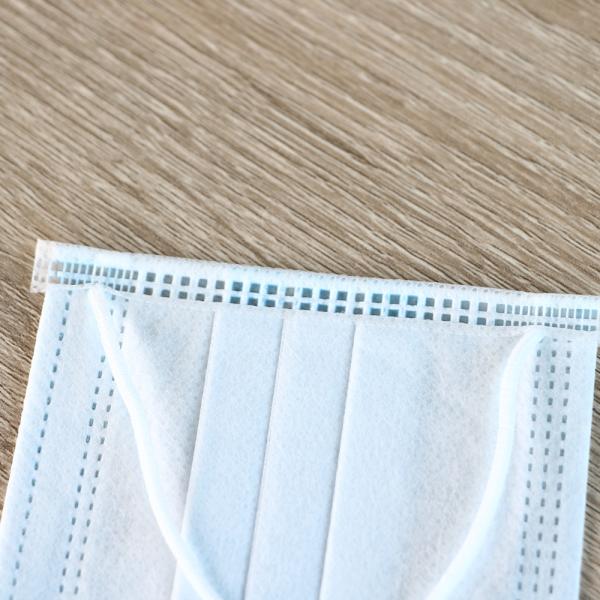 Non Woven 3 Ply Disposable Face Mask 3D Breathing Space 2.9 - 3.2g Light Weight