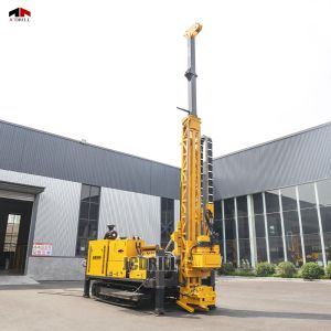 2000M Depth Crawler Mounted Fully Hydraulic Mining Core Drilling Rig For