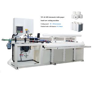 5KW Toilet Paper Band Saw Cutting Machine PLC controlled