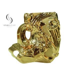 Light Gold Compact Design Coffin Corners, High Quality Coffin Accessories Set 17