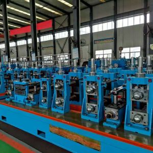 415/440V 1.0mm-3.0mm thick ERW Tube Mill SS CS GI MS Pipe Rolling Mill