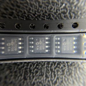 Automotive Memory IC Chip EEPROM Serial-I2C 2K-Bit 256 X 8 3.3V/5V 24LC02B-I/SN