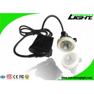 IP67 Led Mining Cap Lights , Rechargeable Underground Safety Headlamps 10000lux