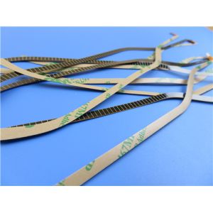 Single Sided Antenna Flexible PCB on Polyimide With Immersion Gold and 3M Tape