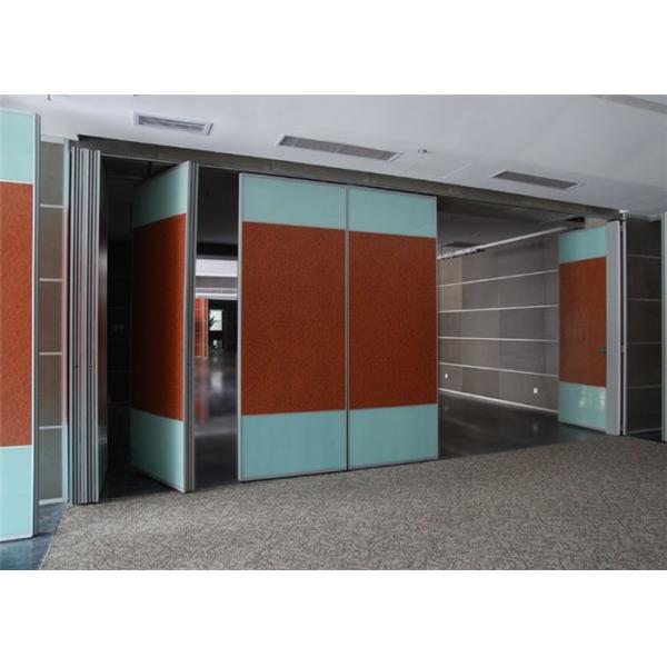 65mm Movable Sound Proof Partitions Aluminum Interior Wall Panel For Office
