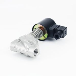 Direct Acting Steam Solenoid Valve Stainless Steel High Temperature Solenoid