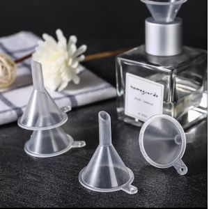 Disposable Plastic Consumable Lab Funnels Clear Plastic Funnel, Transparent PP