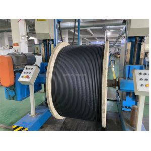 Jiqian Factory ADSS Self-Supporting Optic Fiber Cable 12 24 48 Core Span 120m