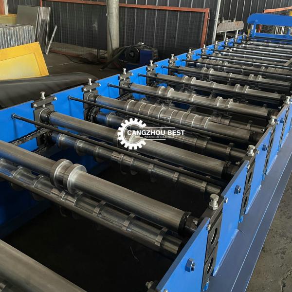 900mm Color Steel PPGl Metal Roofing Sheet Roll Forming Machine