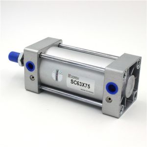 VPC Dual Action Pneumatic Air Cylinder With Cushion Adjustable Stroke