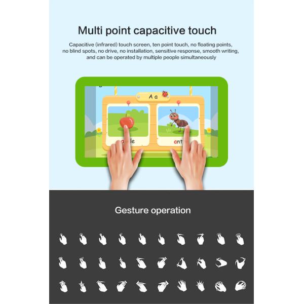 Children's Android Interactive Multi Touch Table with Capacitive Touch Screen