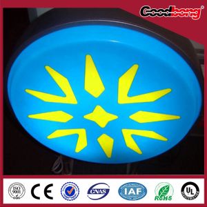 New Promotion Acrylic Round Rotating Advertising Silk- screen Light Box