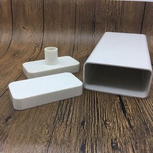 Customizable NFT Pipes PVC Channel 2 Meters Length 100x50mm for Hydroponic