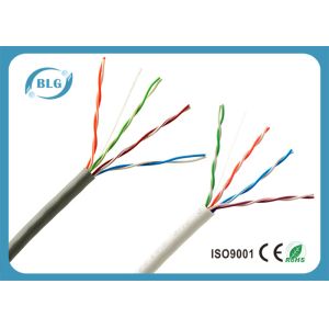 Wholesale Indoor Cat5e Lan Cable PVC LSZH Jacket For 1000 Base - T Gigabit Ethernet from china suppliers