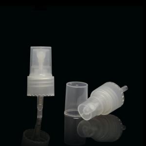 China 20/410 20mm Black Plastic Pp Mist Sprayer For Sanitizer With Cap on sale