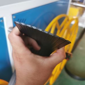 Single-screw Design Fiber Reinforced Geo Strap Band Production Line for PP PE