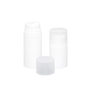 Sustainable Central Hole Outlet PP Airless Bottle Cosmetic Packaging Container
