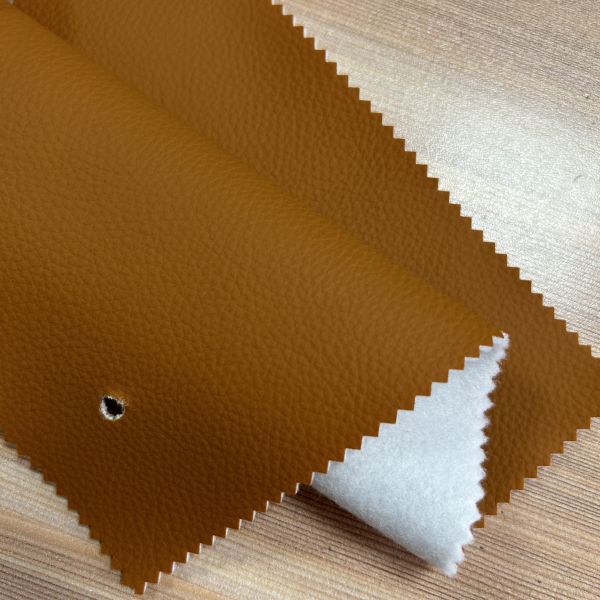 PVC Leather customized pattern backing materials Faux Leather fabric for sofa fabric use