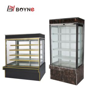 6 Layer SS Vertical Cake Display Case Good Heat Preservation