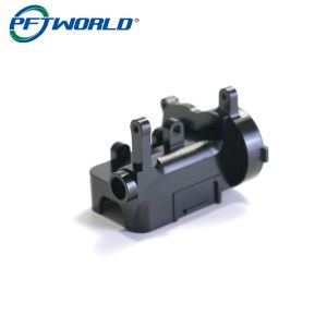 Black Anodized Machined Aluminum Parts Milling Custom High Tolerance