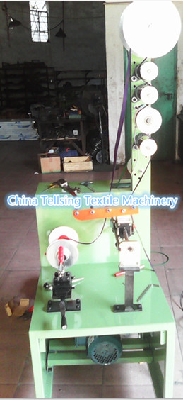 Good quality Tellsing coiling machine in sales for ribbon,webbing,tape,strip