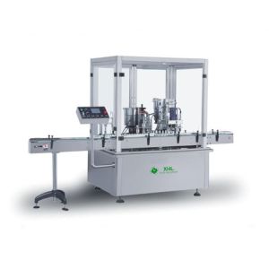 5-30ml Small Round Plastic Filling Plugging And Capping Machine