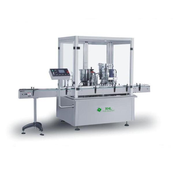 Quality 5-30ml Small Round Plastic Filling Plugging And Capping Machine for sale