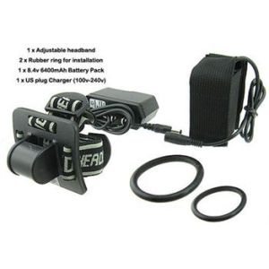 1200 Lumens 100v - 240v Super Bright Mini Cree Led Torch For Headlamp / Bicycle