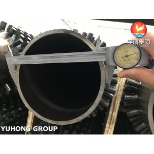 A106 Gr.B ASTM Black Stud Tube For Furnaces In Corrosive Environment