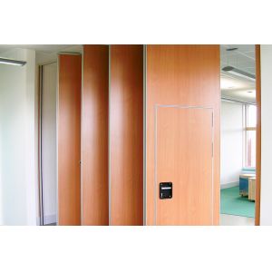 Classroom Removable Hotel Acoustic Fire Proof Sliding Customized Color