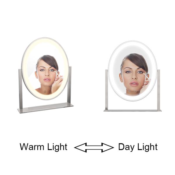 Magic Led MakeUp Mirror With Lights Around It , Portable Led Mirror
