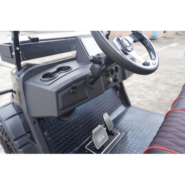 Electric 4-Seater Upgraded Golf Cart Color Customized 3D Printing Logo Source Manufacturers