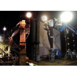 Safety Balloon Light Tower 600w Led For Road And Building Repairs Lighting