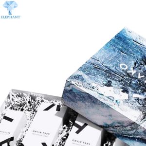 Foil Stamping White Corrugated Mailer Boxes CDR PDF Format Available